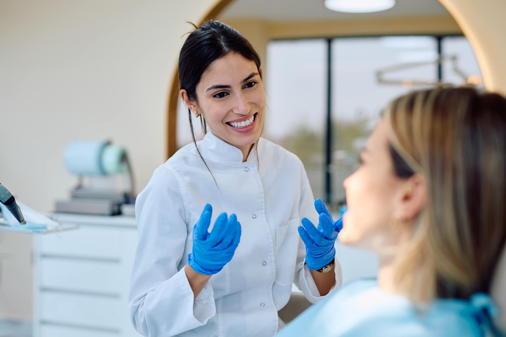 Dentist-stating-premium-care-for-state-benefits