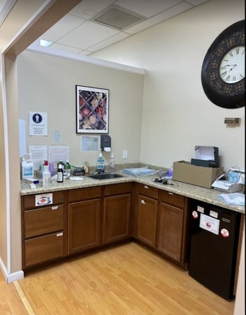 Clove Dental dentist work space